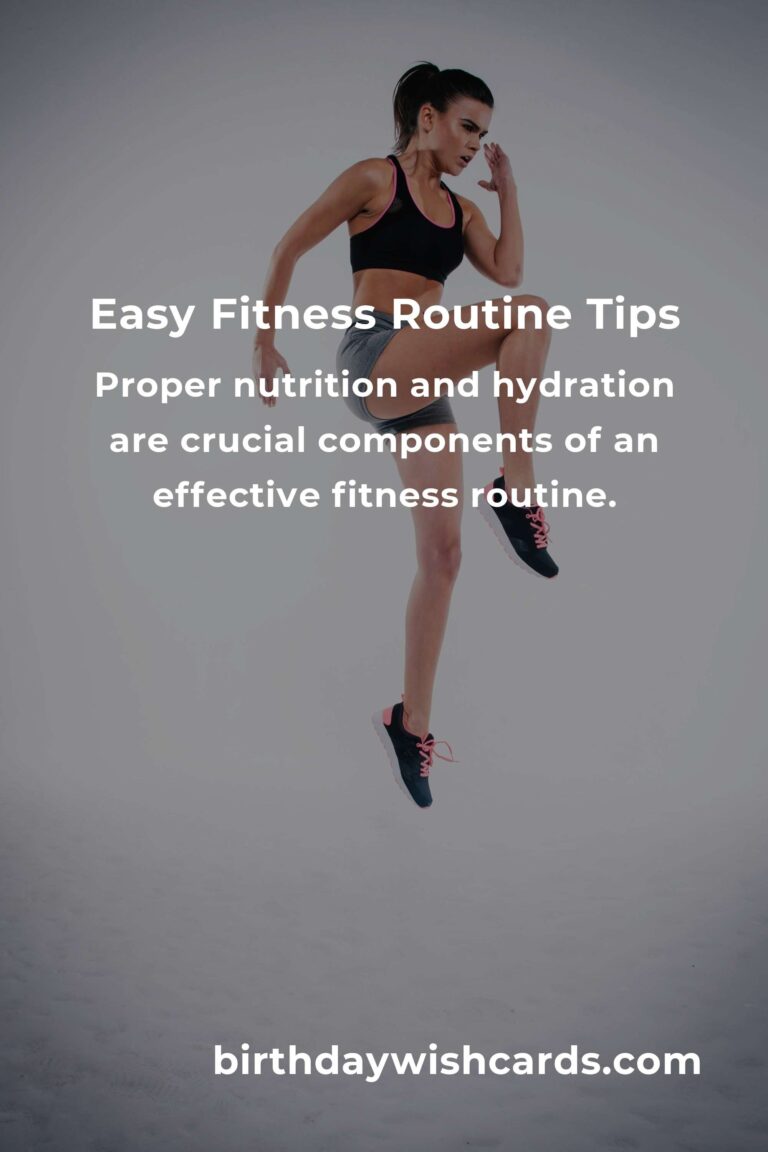7 Tips for Easy Fitness Routines You Can Start Today