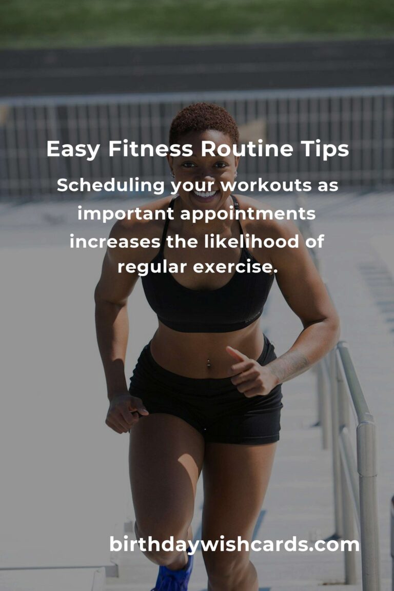 7 Tips for Easy Fitness Routines You Can Start Today