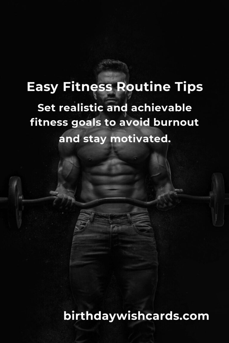 7 Tips for Easy Fitness Routines You Can Start Today