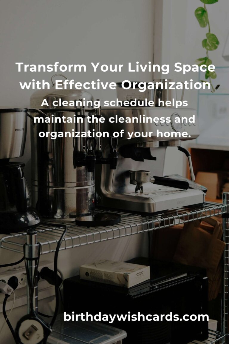 8 Essential Tips for Effective Home Organization