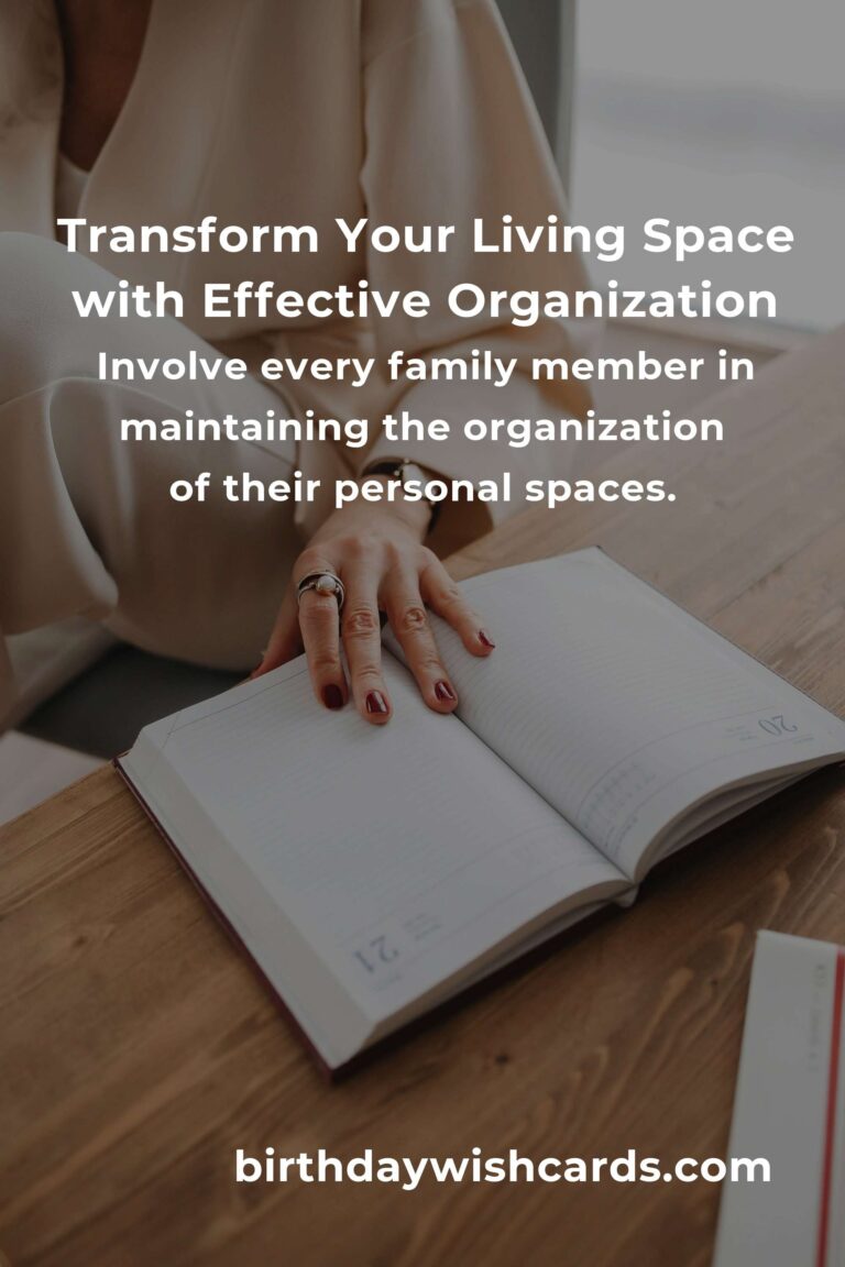 8 Essential Tips for Effective Home Organization