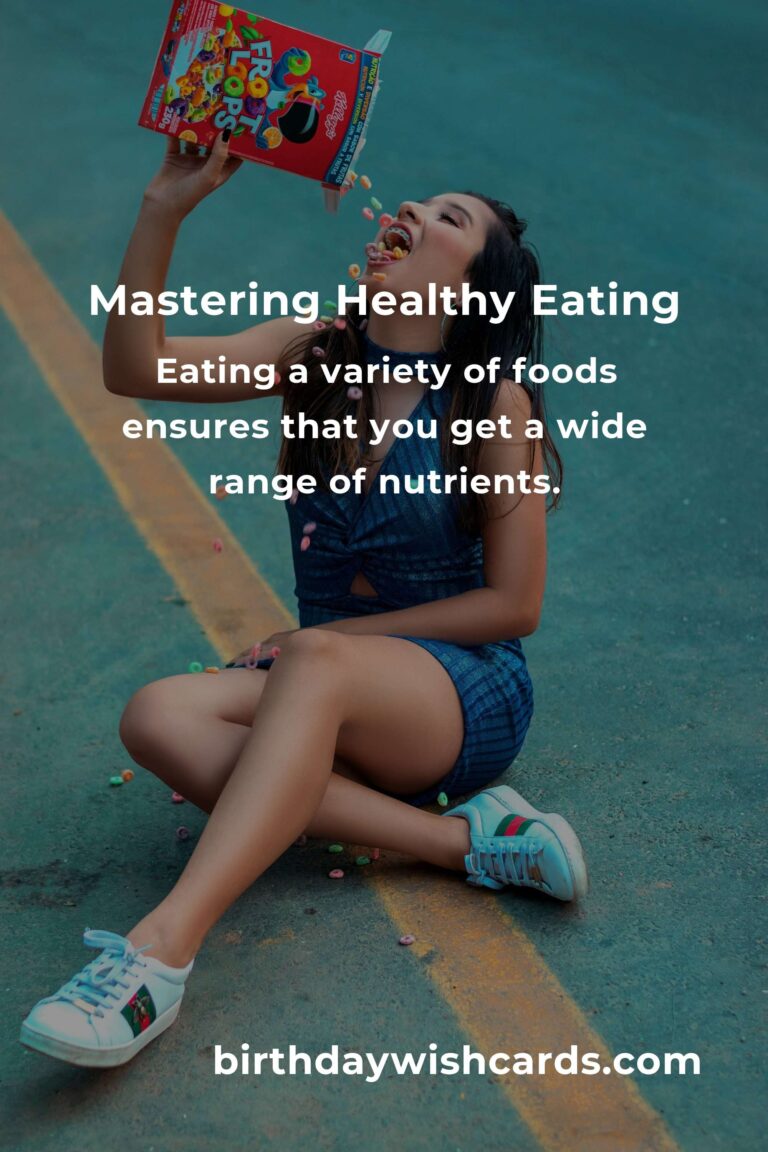 8 Essential Tips for Mastering Healthy Eating Fundamentals