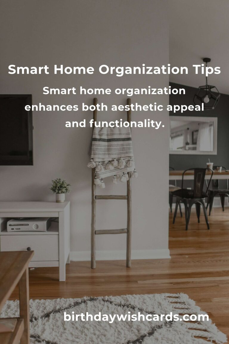 8 Tips for Smart Home Organization: Maximize Space and Efficiency