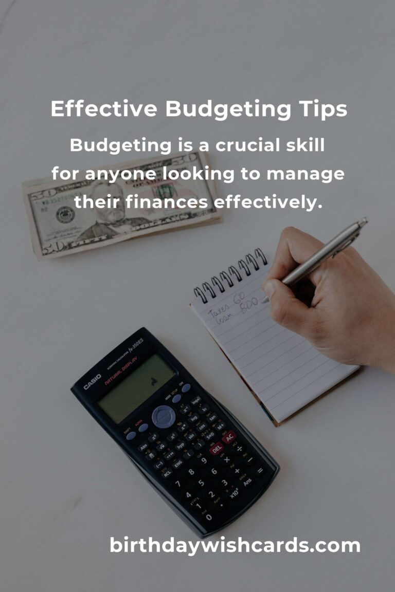 9 Essential Tips for Budget-Friendly Budgeting