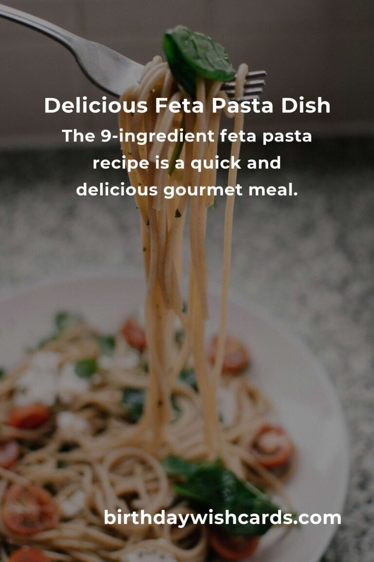 9-Ingredient Feta Pasta Recipe That Tastes Gourmet