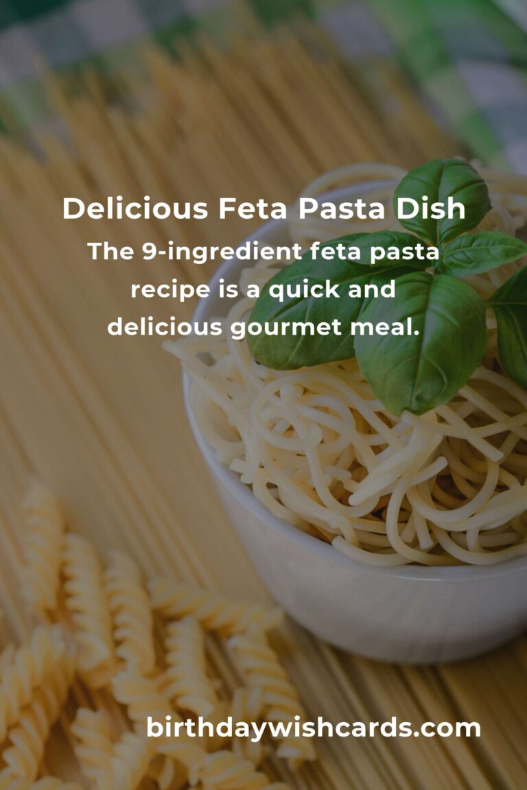 9-Ingredient Feta Pasta Recipe That Tastes Gourmet