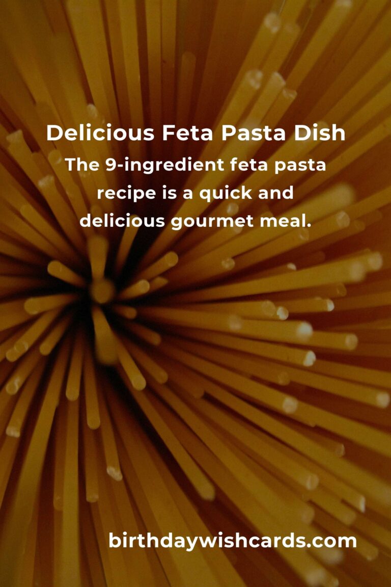 9-Ingredient Feta Pasta Recipe That Tastes Gourmet
