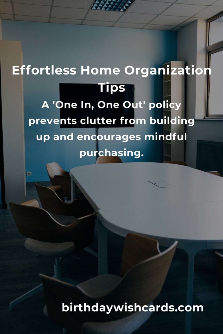 9 Practical Tips for Effortless Home Organization