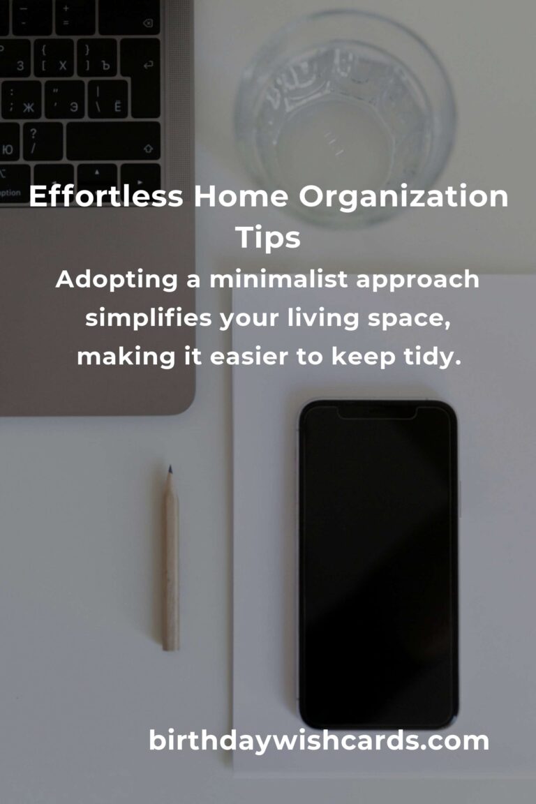 9 Practical Tips for Effortless Home Organization