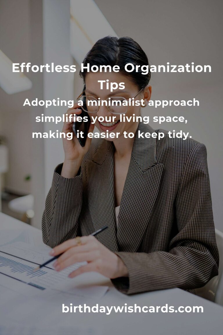 9 Practical Tips for Effortless Home Organization