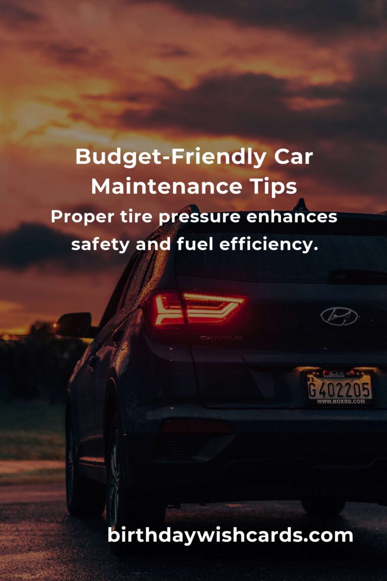 9 Tips for Budget-Friendly Car Maintenance