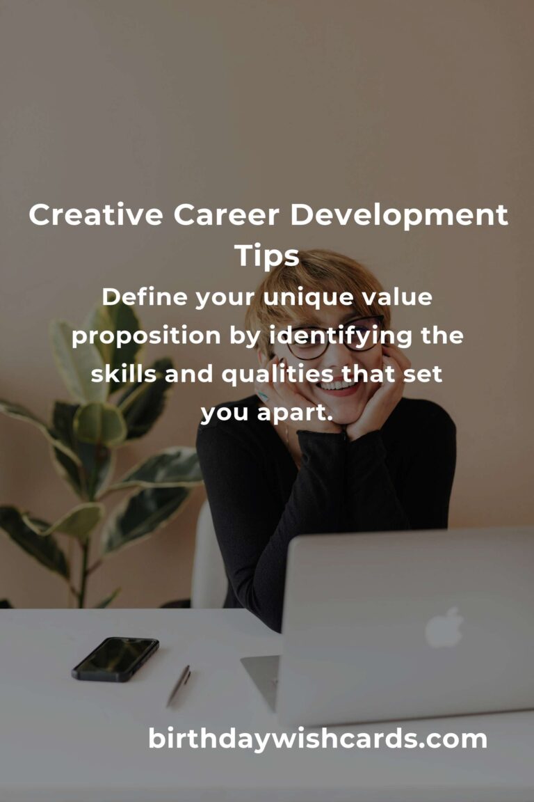 9 Tips for Creative Career Development: Boost Your Success