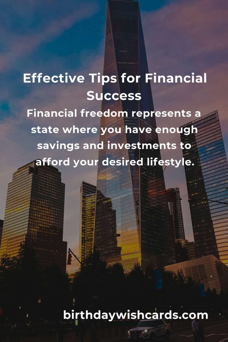 Achieve Financial Freedom with These 6 Effective Tips