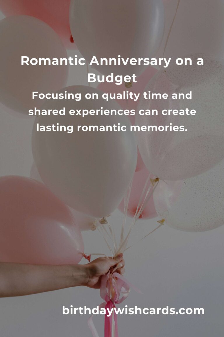 Affordable and Romantic Anniversary Ideas: Celebrate Love on a Budget