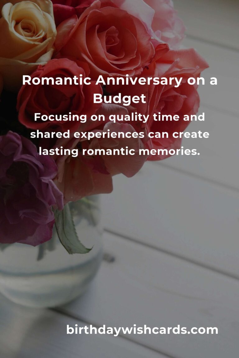Affordable and Romantic Anniversary Ideas: Celebrate Love on a Budget