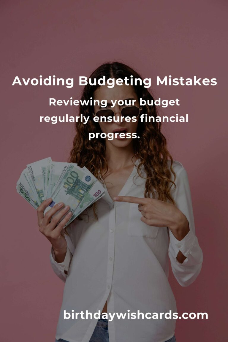 Avoid Common Mistakes in Simple Budgeting for Better Financial Health