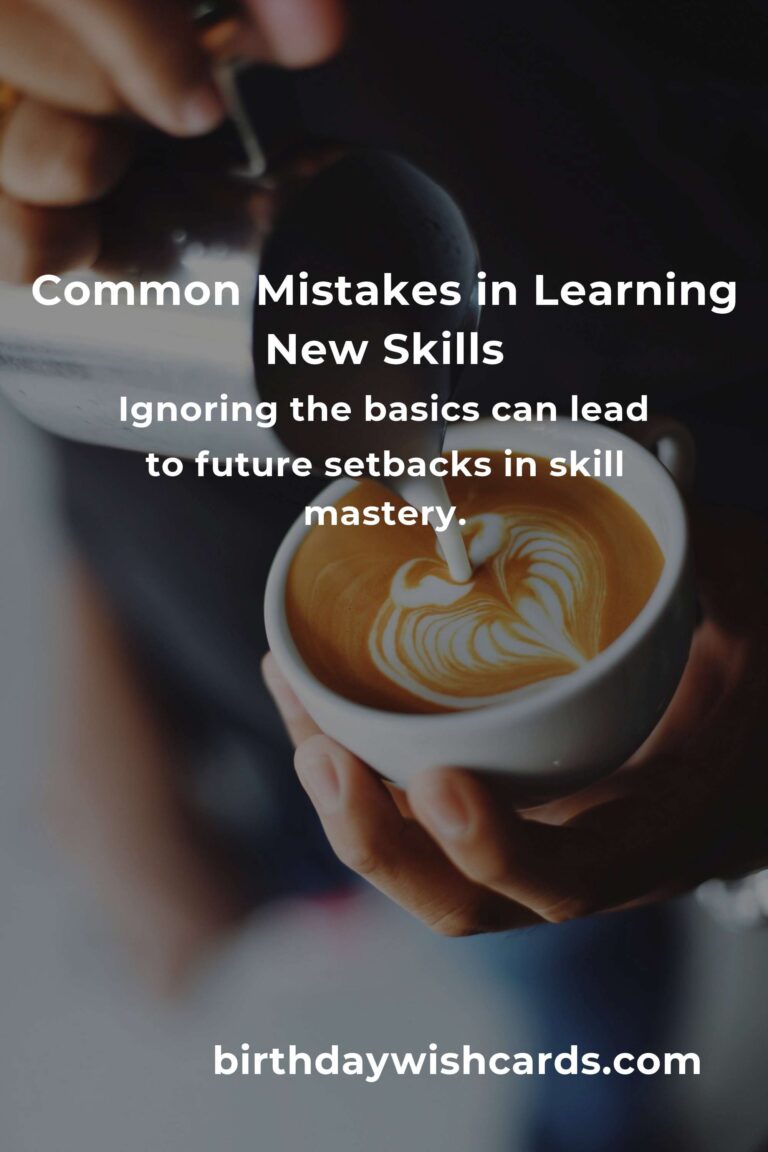 Avoid These Common Mistakes When Quick Learning a New Skill