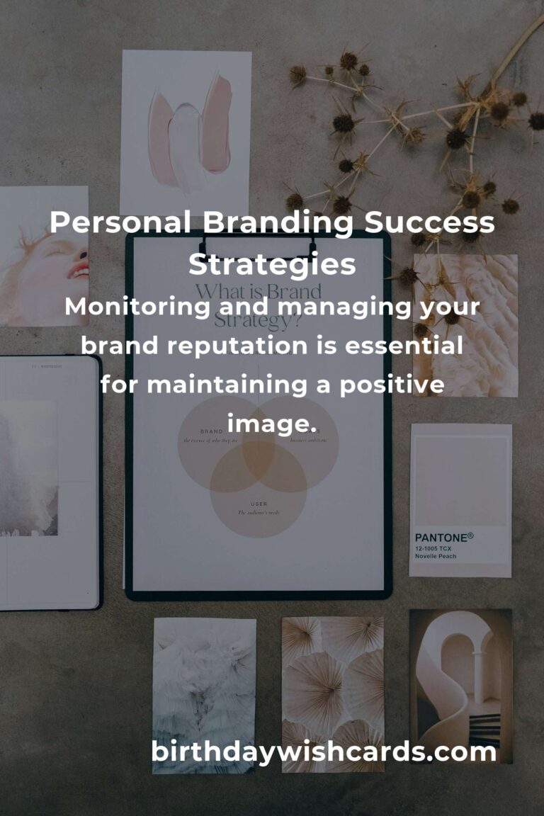 Avoiding Common Mistakes in Personal Branding Lessons for Success