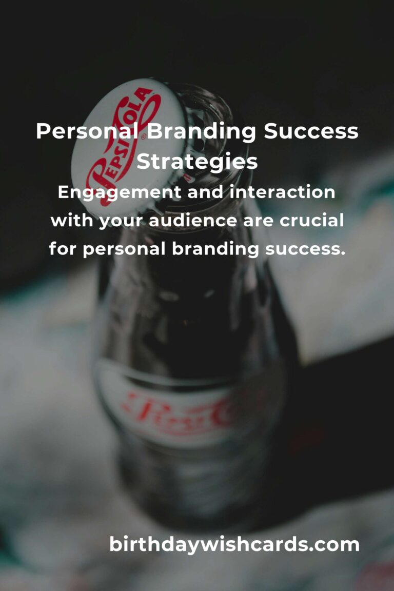 Avoiding Common Mistakes in Personal Branding Lessons for Success