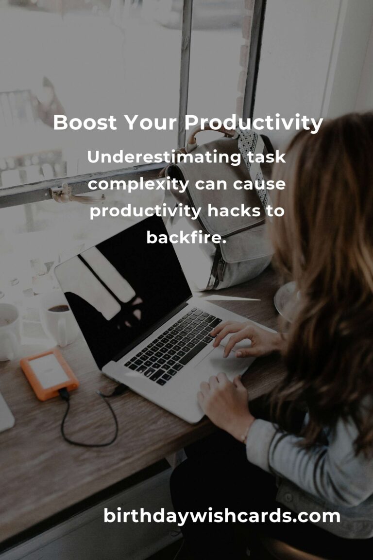 Avoiding Common Mistakes in Smart Productivity Hacks