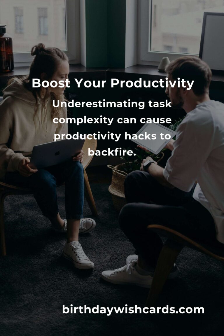 Avoiding Common Mistakes in Smart Productivity Hacks