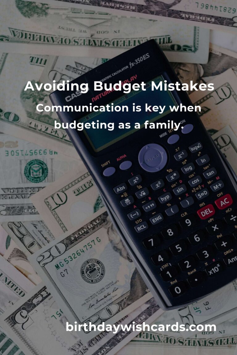 Avoiding Pitfalls: Common Mistakes in Budget-Friendly Budgeting