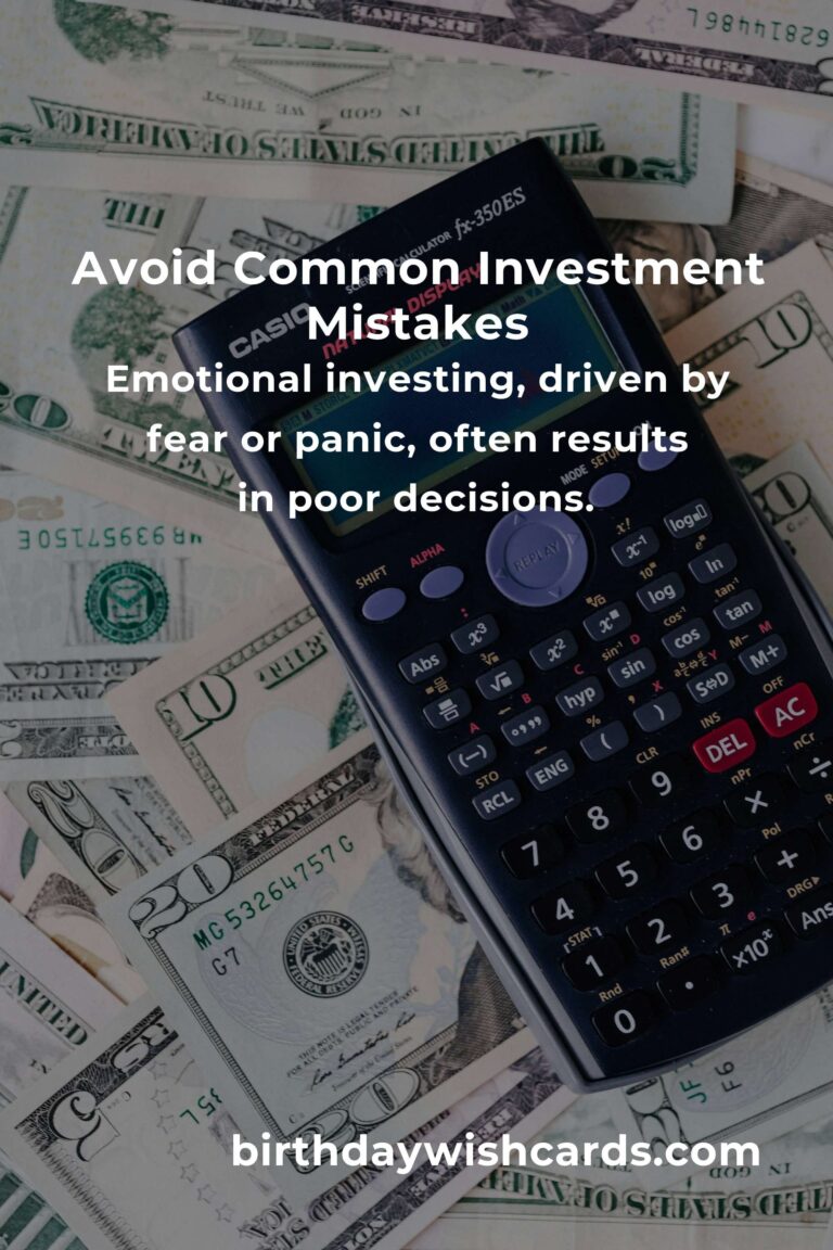 Avoiding Pitfalls: Common Mistakes in Quick Investment Strategies