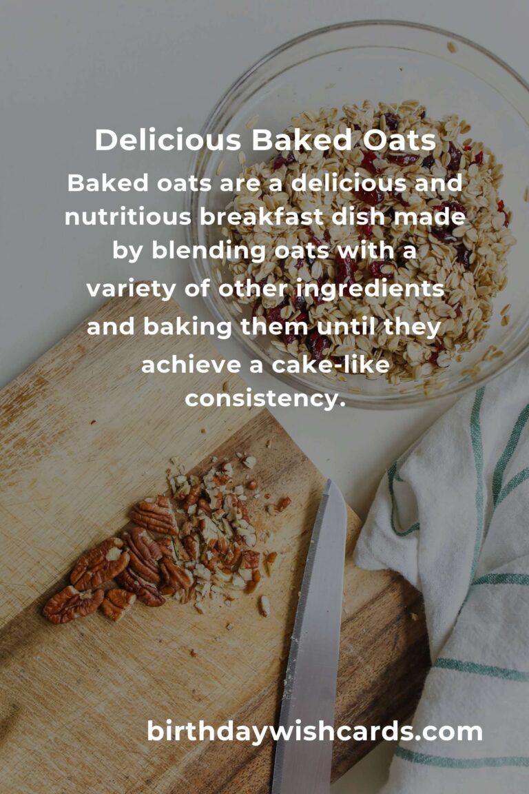 Baked Oats Recipe: The Viral Sensation You Need to Try
