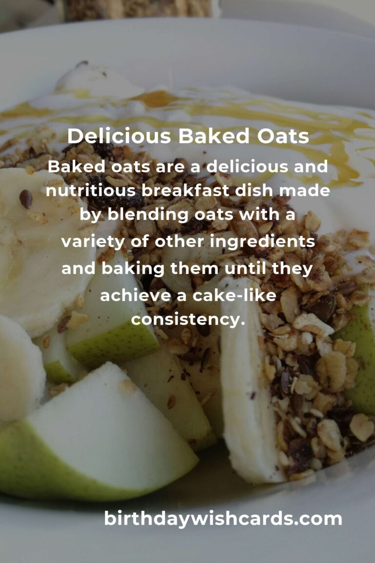 Baked Oats Recipe: The Viral Sensation You Need to Try