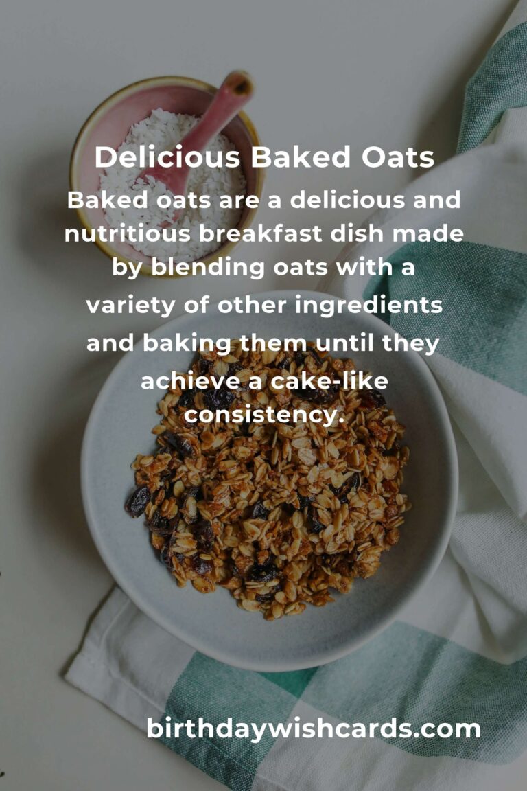 Baked Oats Recipe: The Viral Sensation You Need to Try