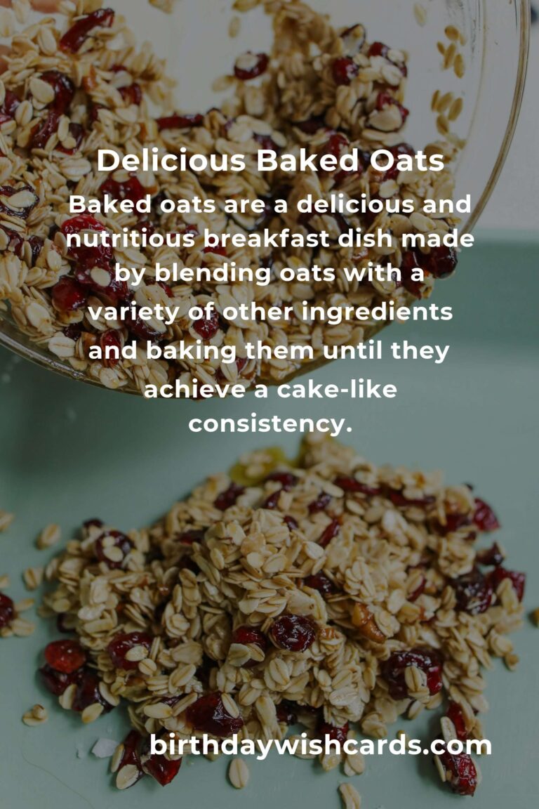 Baked Oats Recipe: The Viral Sensation You Need to Try