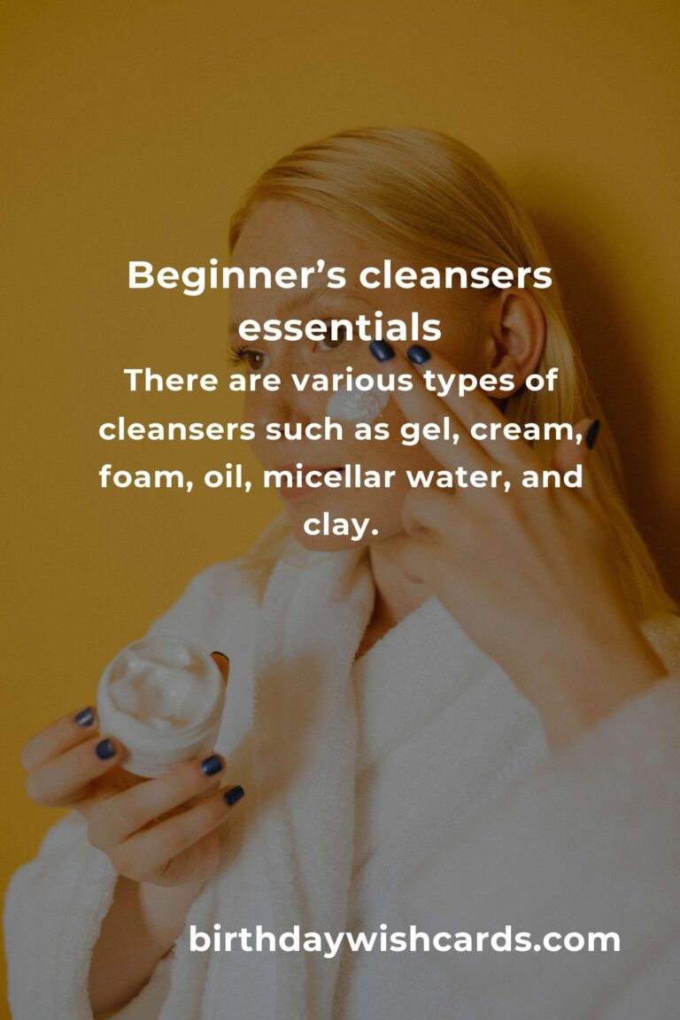 Beginner’s Guide to Cleansers: Everything You Need to Know