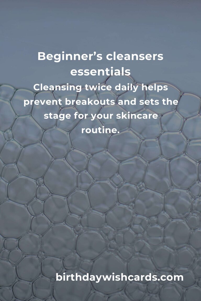 Beginner’s Guide to Cleansers: Everything You Need to Know