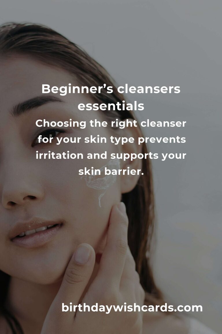 Beginner’s Guide to Cleansers: Everything You Need to Know