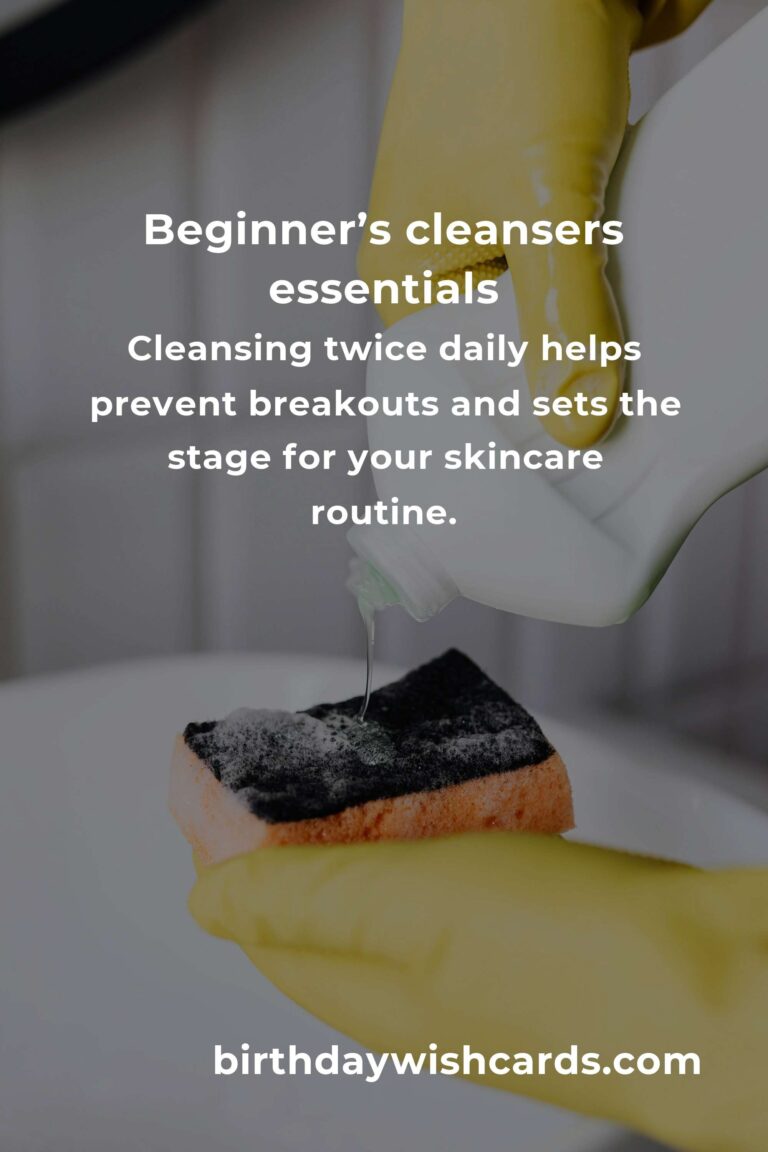 Beginner’s Guide to Cleansers: Everything You Need to Know