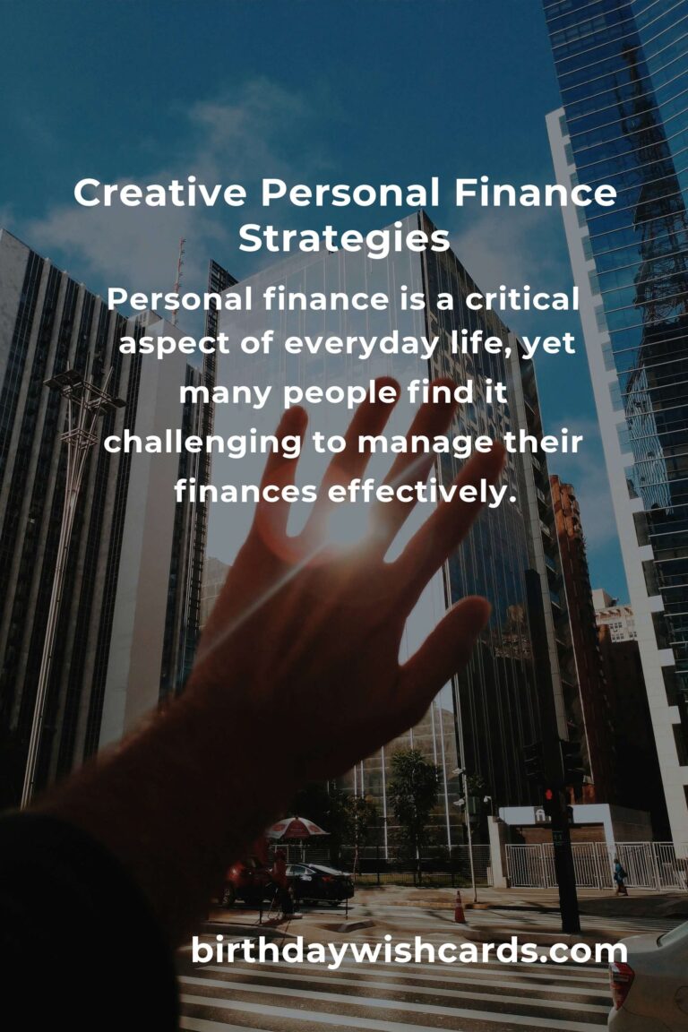 Beginner's Guide to Creative Personal Finance: Innovative Strategies for Financial Success