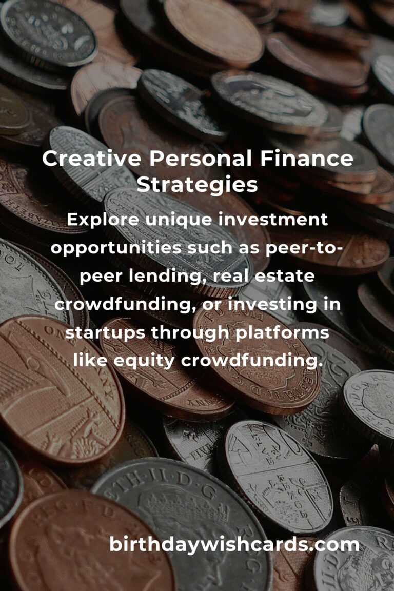 Beginner's Guide to Creative Personal Finance: Innovative Strategies for Financial Success