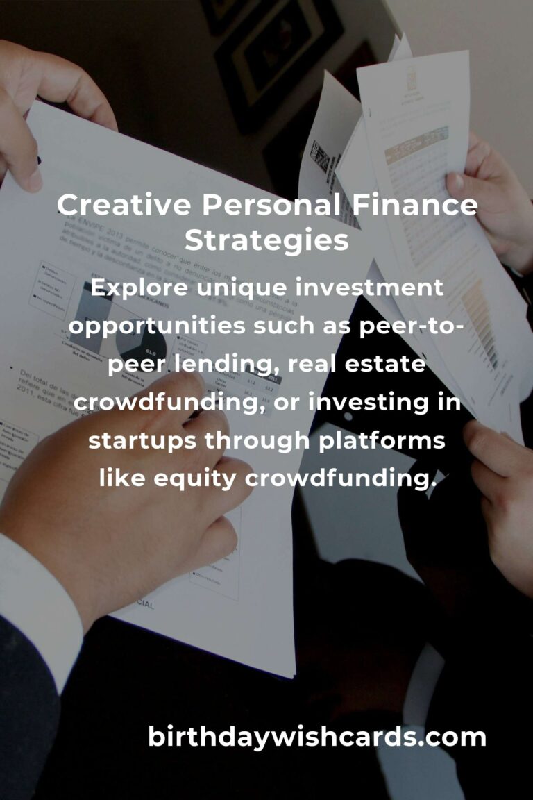 Beginner's Guide to Creative Personal Finance: Innovative Strategies for Financial Success