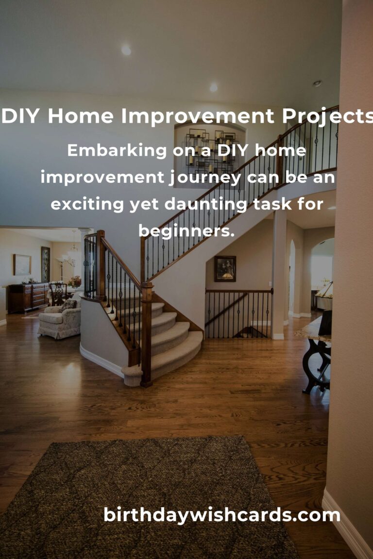 Beginner’s Guide to DIY Home Improvement Ideas