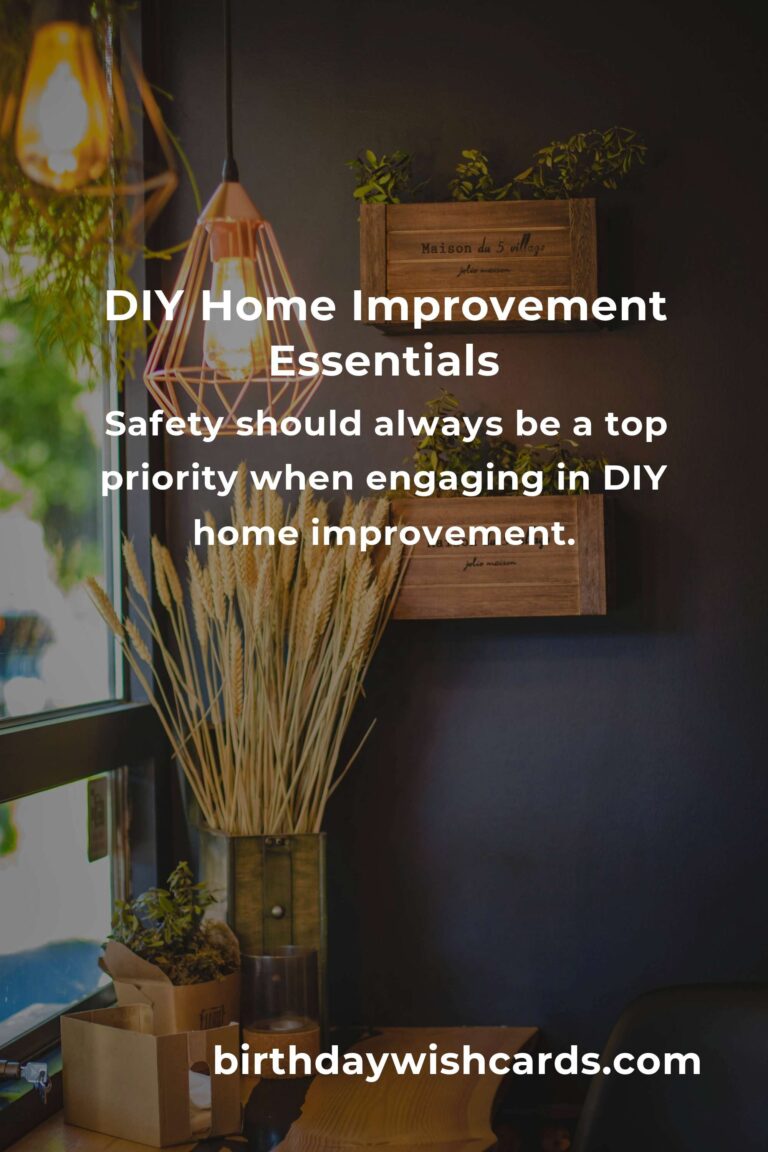 Beginner’s Guide to DIY Home Improvement: Transform Your Space Effortlessly