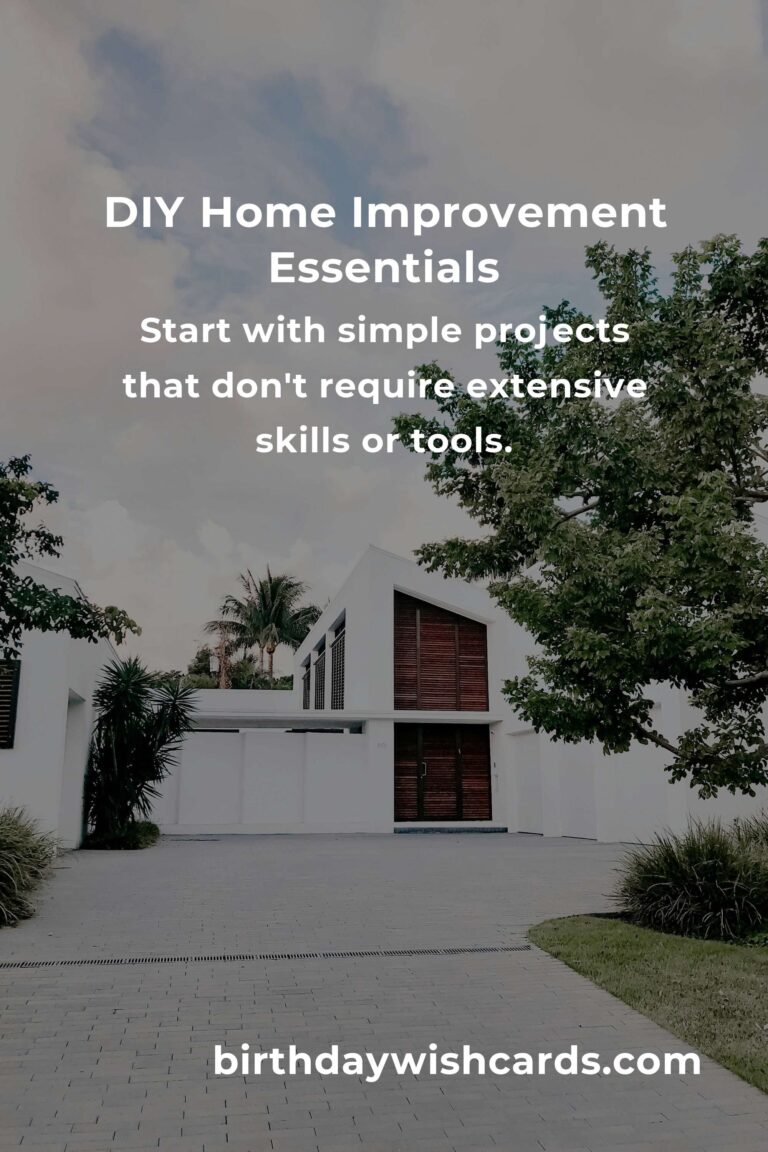 Beginner's Guide to DIY Home Improvement: Transform Your Space Effortlessly