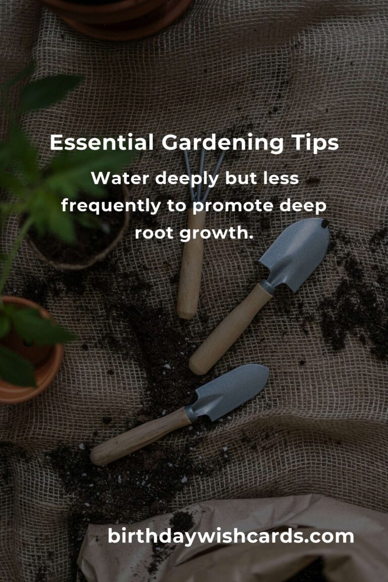 Beginner’s Guide to Essential Gardening Tips and Ideas