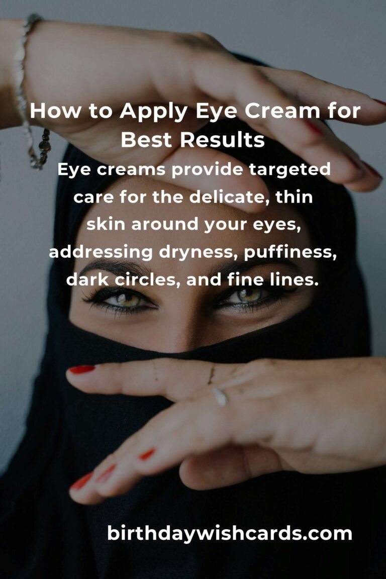 Beginner’s Guide to Eye Creams: What to Know for Brighter, Youthful Eyes