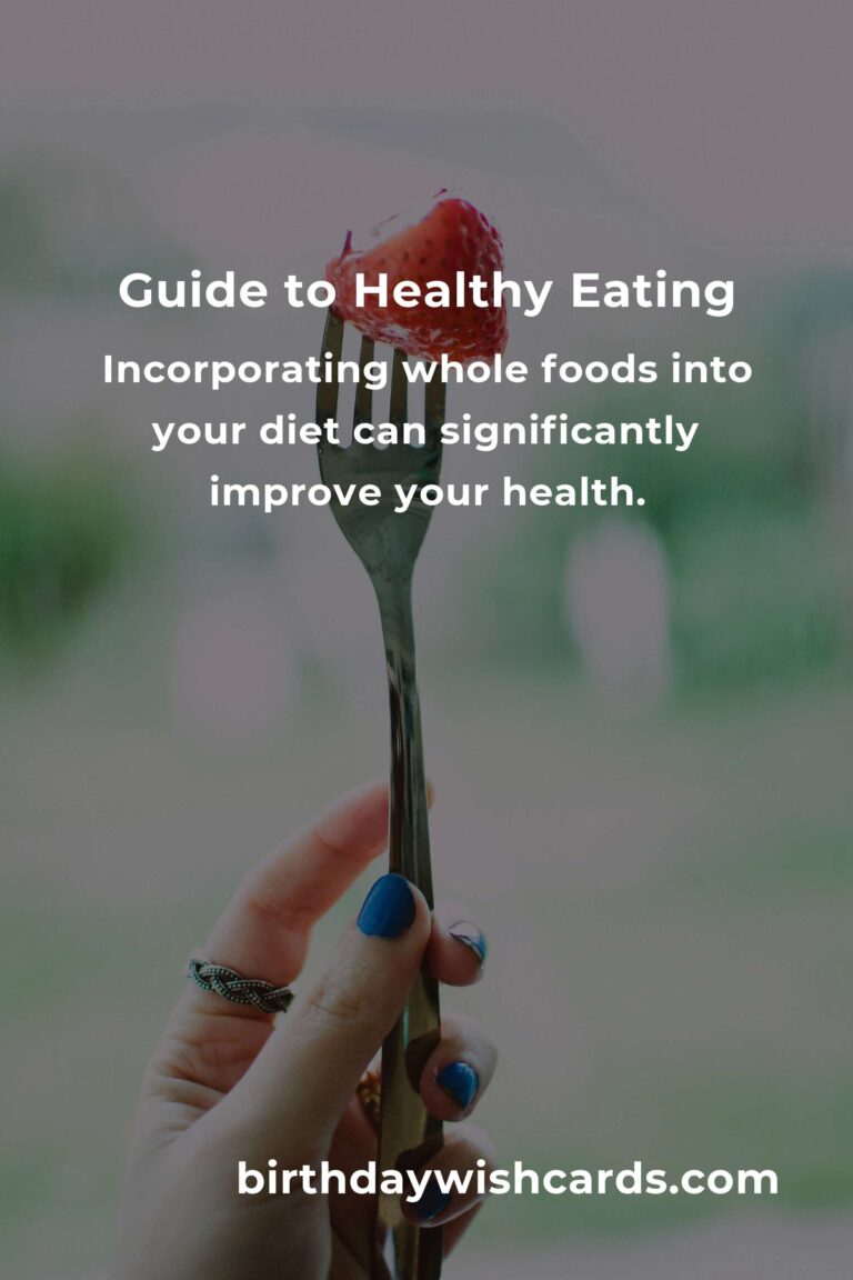 Beginner's Guide to Healthy Eating for a Vibrant Life