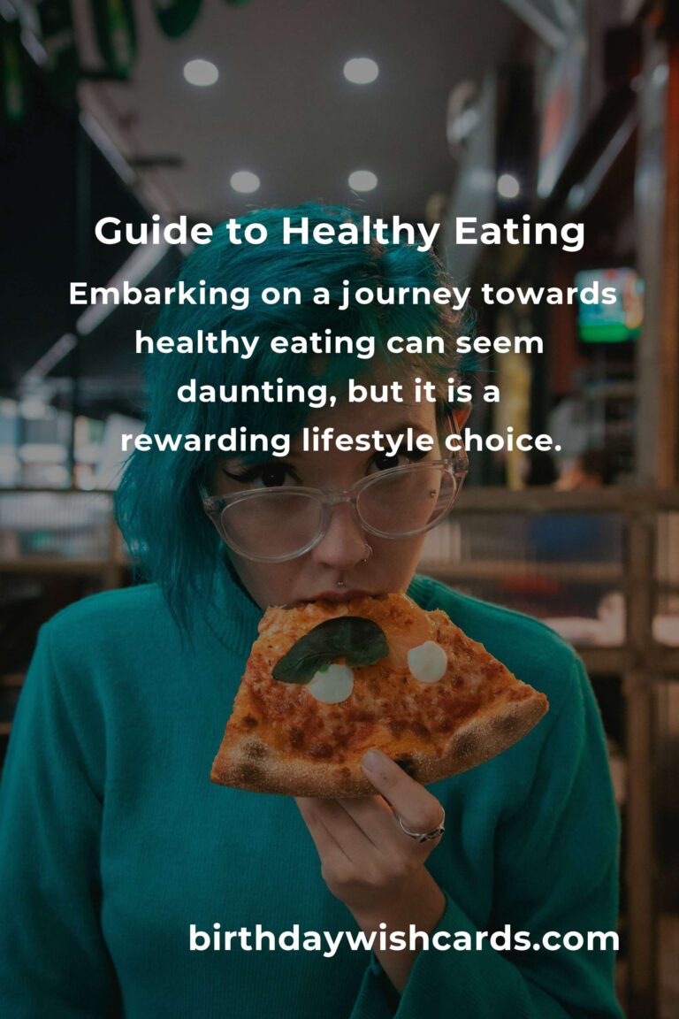 Beginner's Guide to Healthy Eating for a Vibrant Life