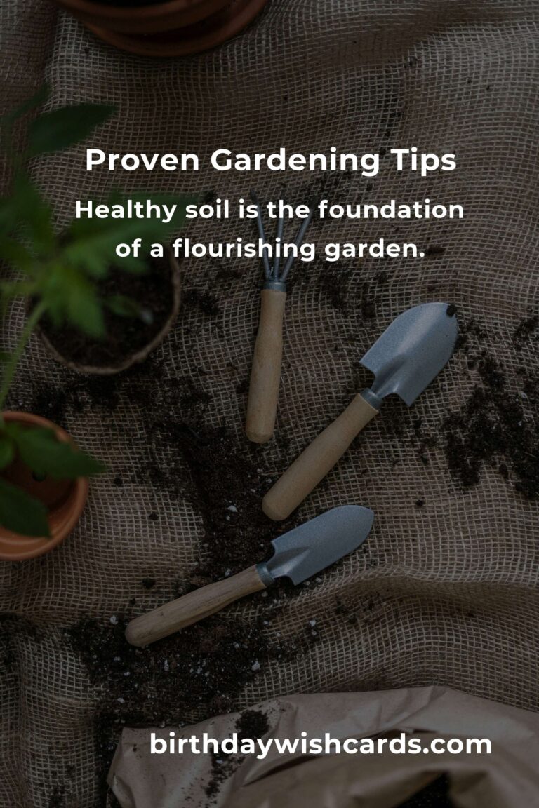 Beginner's Guide to Proven Gardening Tips