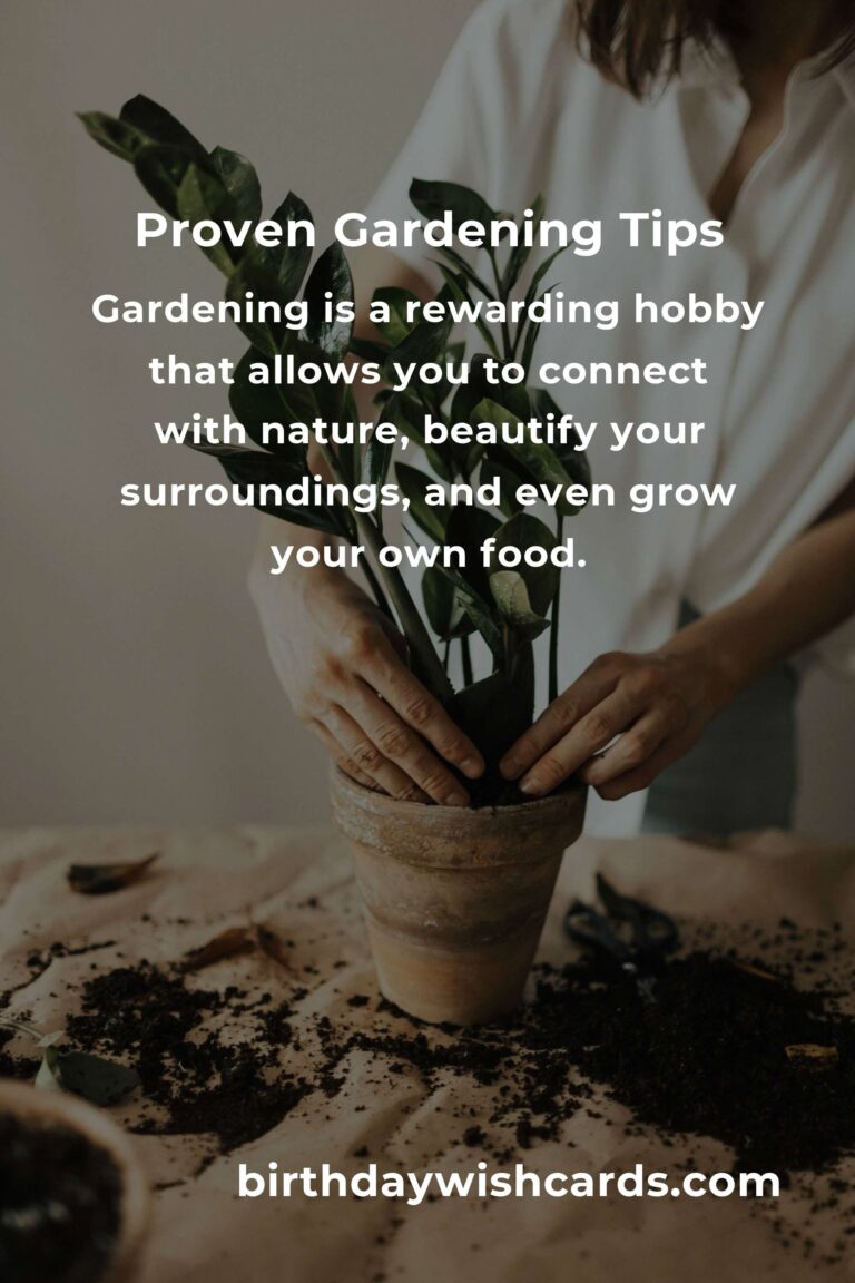 Beginner's Guide to Proven Gardening Tips