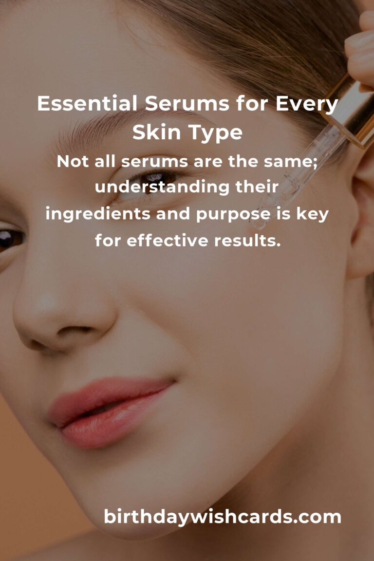 Beginner’s Guide to Serums: What You Need to Know for Glowing Skin