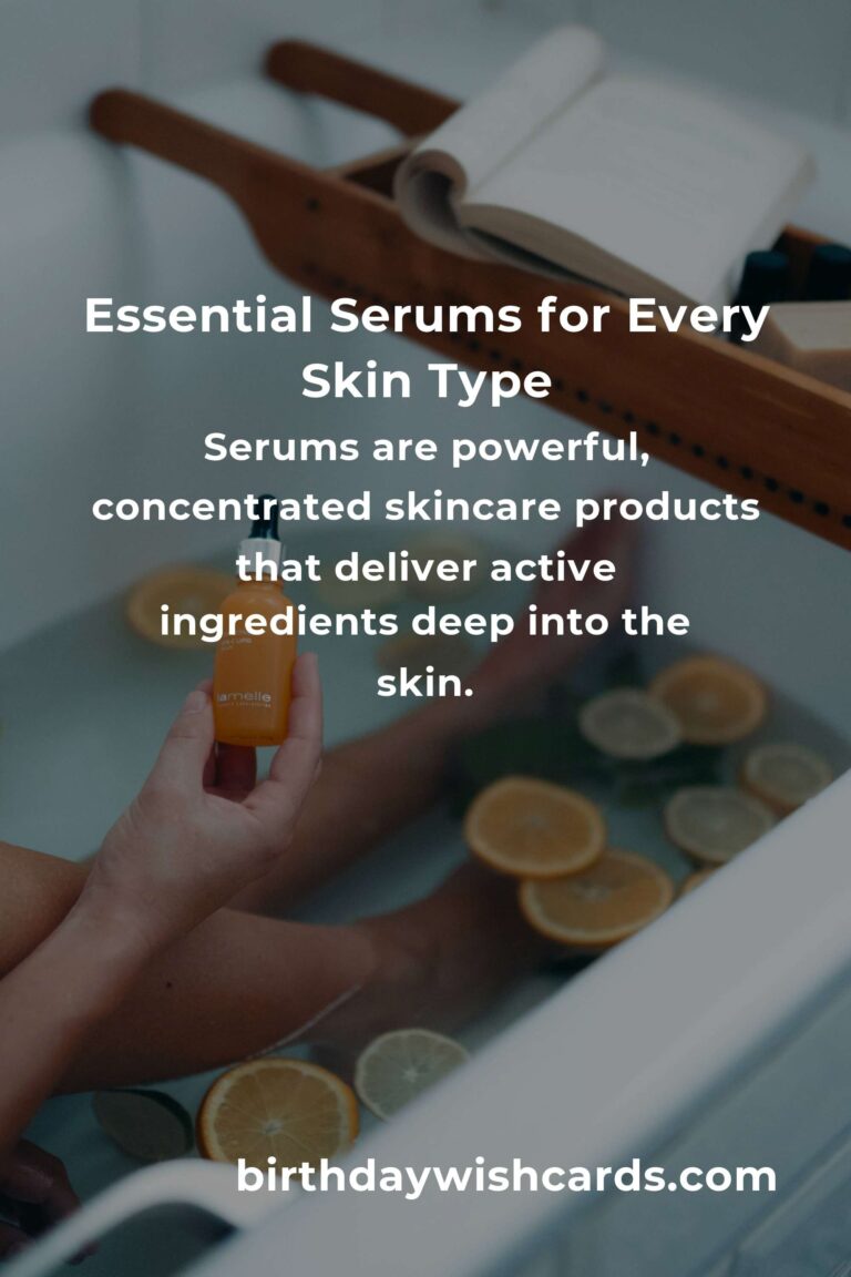 Beginner’s Guide to Serums: What You Need to Know for Glowing Skin