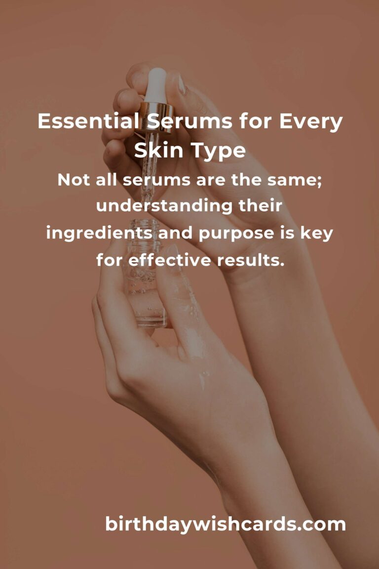 Beginner’s Guide to Serums: What You Need to Know for Glowing Skin